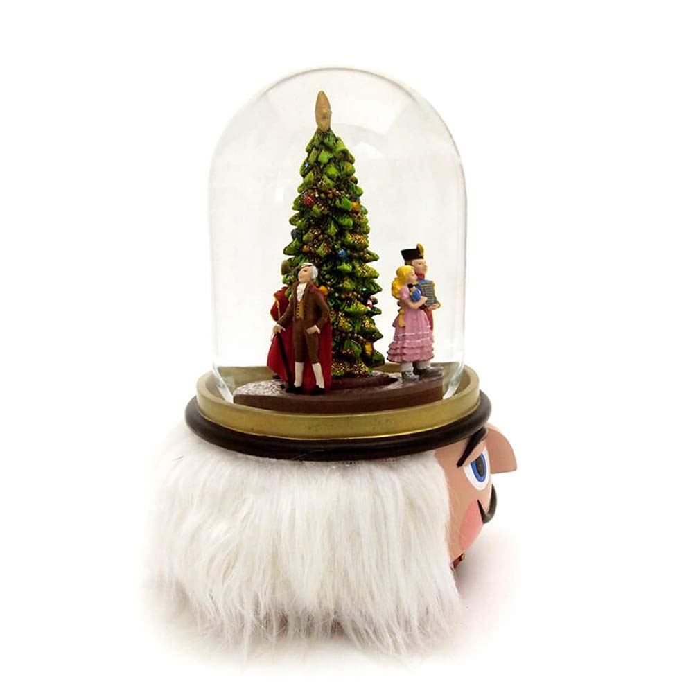 Nutcracker Ballet Animated Musical Glass Glitterdome Christmas 120mm Snow Globe 89945578713 | eBay