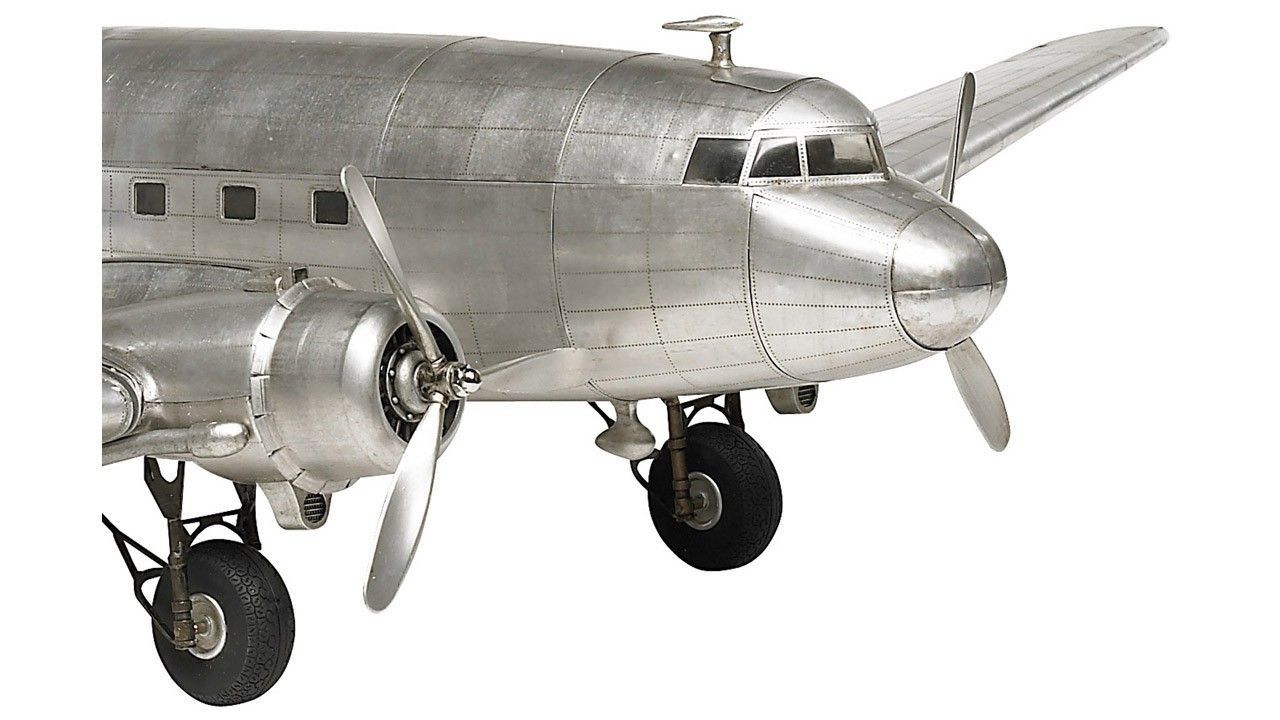 Authentic Models Douglas Dakota Dc Aluminum Airplane Fully Built Model ...