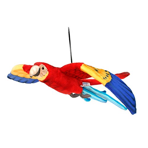 scarlet macaw plush